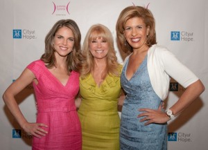 Natalie Morales, Kathy Lee and Hoda in Kay Unger