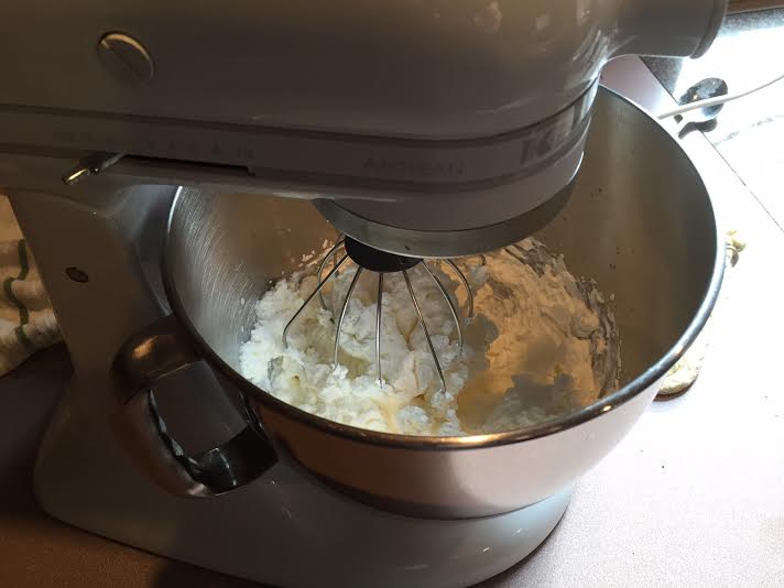 homemade whipped cream